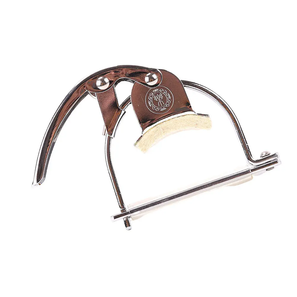 

1Pcs Simple Ruan Sandhi Clip Durable Metal Stainless Steel Hand Held Tone Changer Practical Fashionable Ruan Accessory