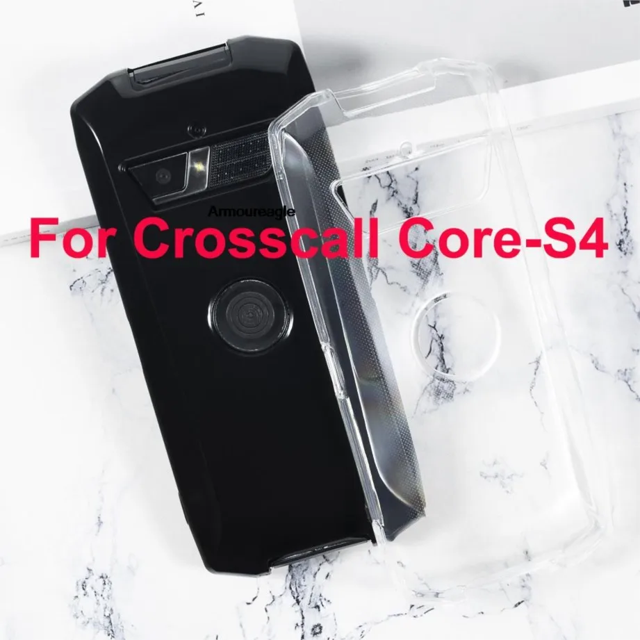 for crosscall core-s4 case silicone cover soft tpu matte pudding solid phone protector shell guard for crosscall core-s4