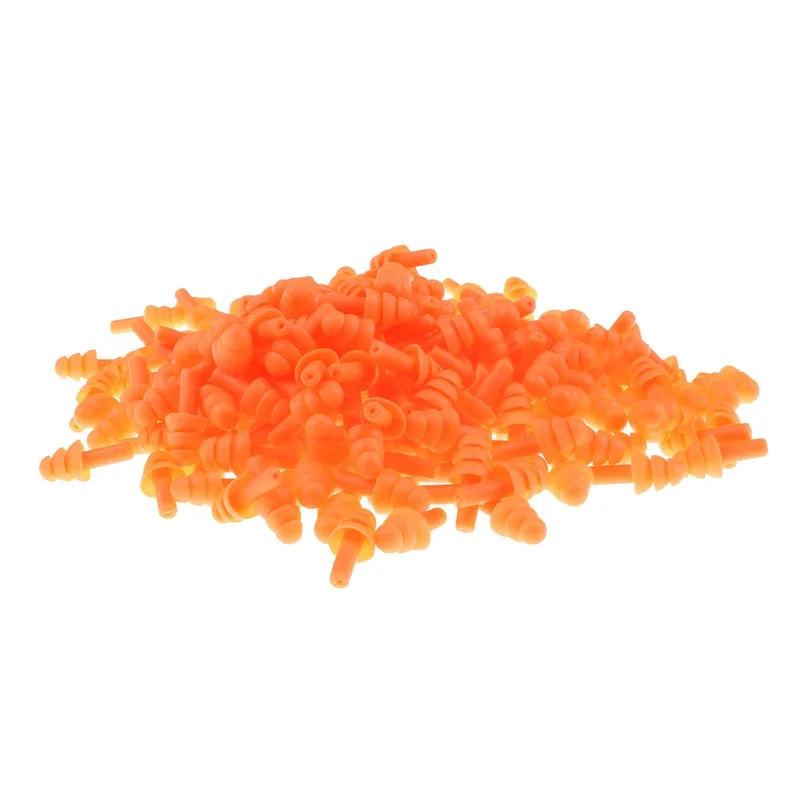 20PCs ear plugs sound insulation waterproof silicone ear protection earplugs anti-noise sleeping plug for travel noise reduction image 4