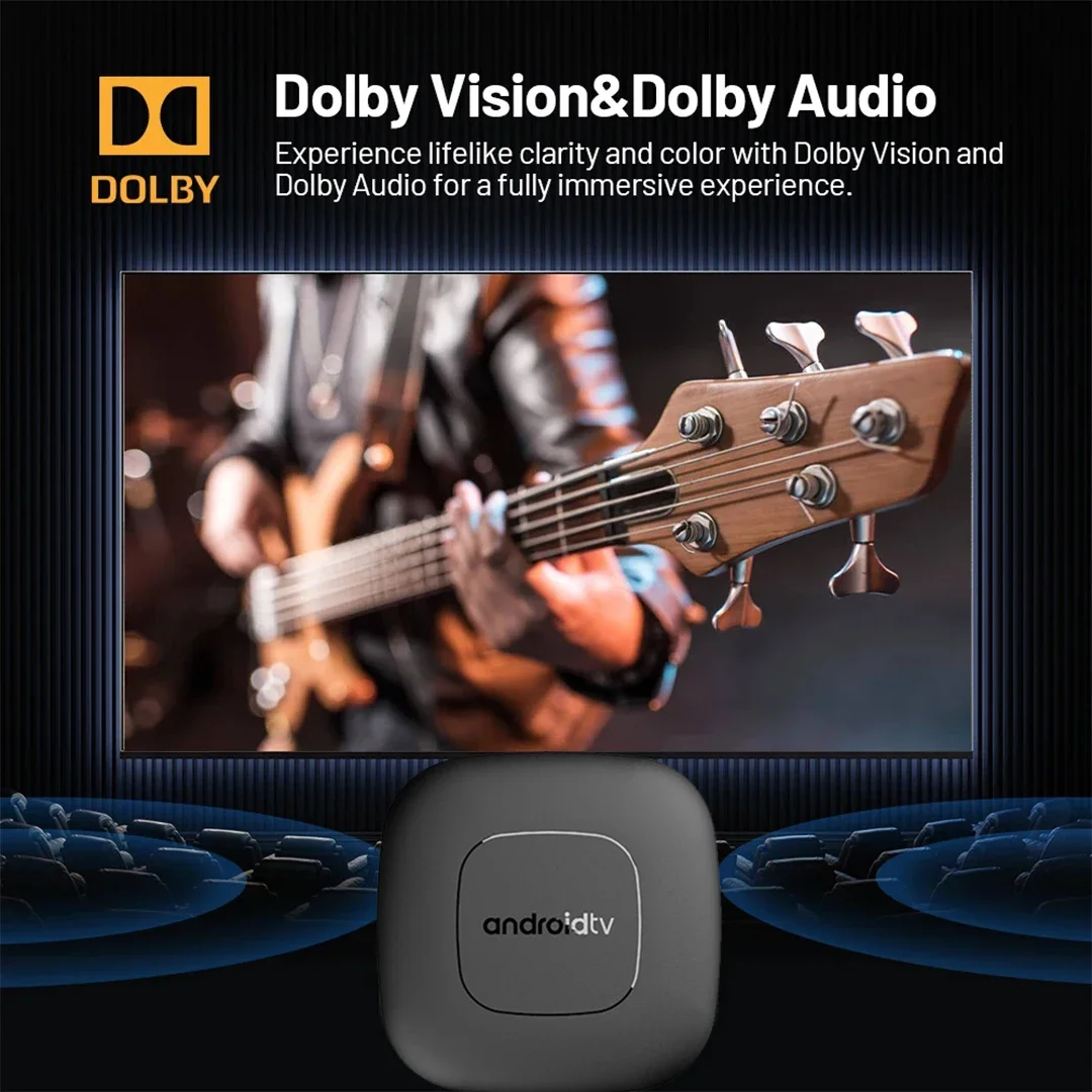 Android 13 Smart TV Box AllwinnerH313 Bluetooth Media Player 2GB 16GB 2.4G&5GWifi 8K Multi Language Player for Netflix Streaming