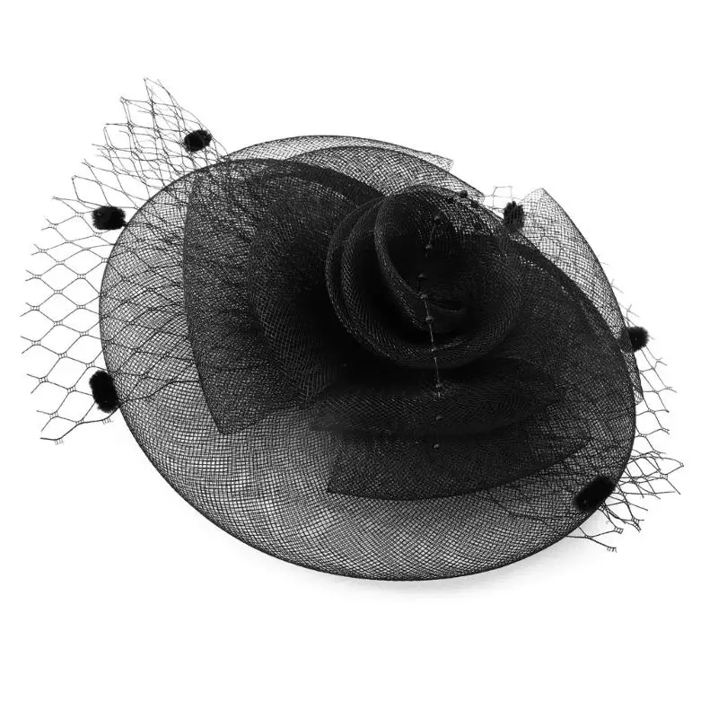 Elegant Lightweight Mesh Hair Clip Headdress For Women Girls Gentle Non Slip Headwear Comfortable Head Accessories