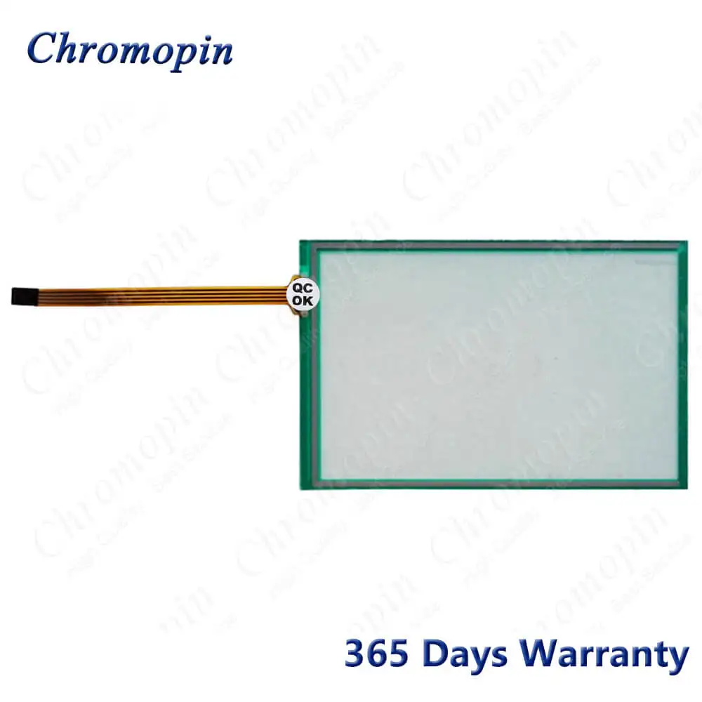 DOP-AS38BSTD Touch Screen Panel Glass Digitizer for Delta DOP-AS38BSTD Touchscreen with Front Overlay Protective Film