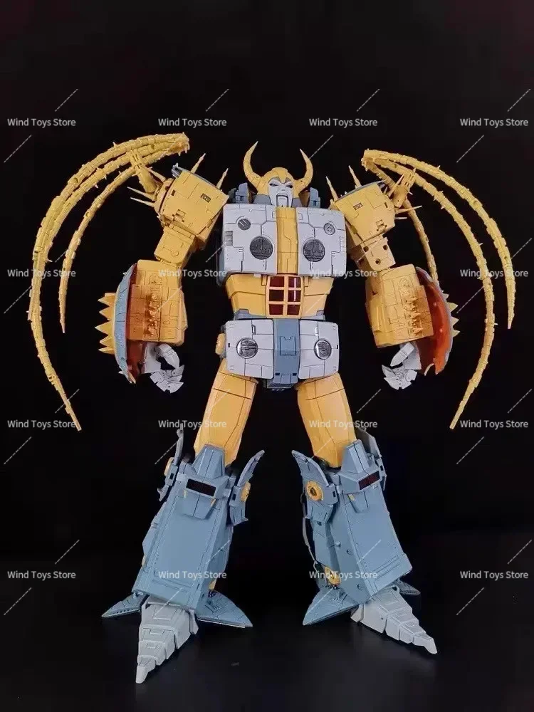 Auf Lager Transformation 01-STUDIO CELL 01S01 Unicron 01S01F Primärfarbe Nachdruck Actionfiguren Spielzeug Geschenk Sammlung