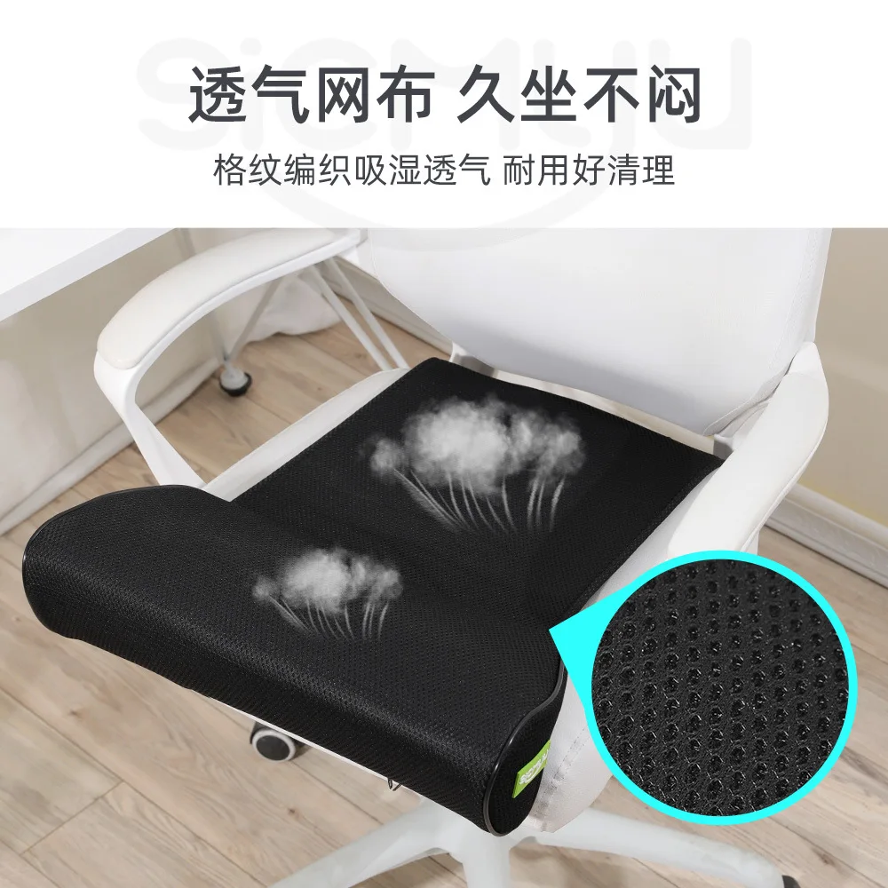 Car Seat Leg Support Extension Cushion with Breathable Polyester Mesh Cover High Density Sponge Padding Universal Fit for
