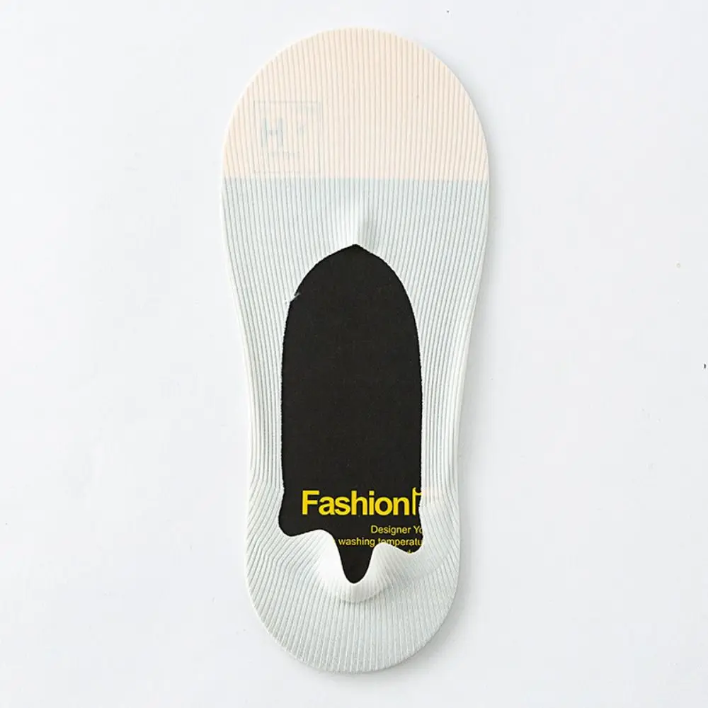 

Casual Anti-Slip Men's Boat Socks Low Tube Breathable Invisible Boat Socks Cotton Thin Ice Silk Socks Summer