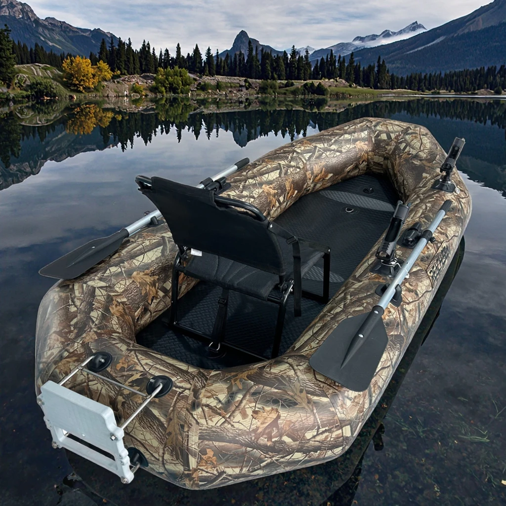 

Handcrafted Lightweight Inflatable PVC Boat Fishing Inflatable Raft Inflatable Boat for Lake Drifting