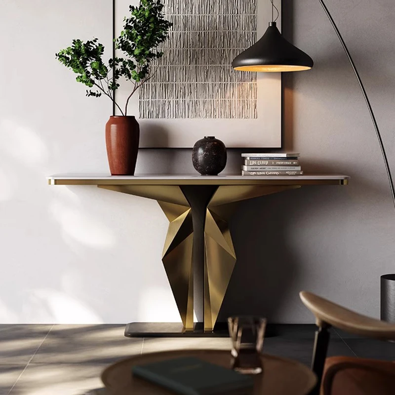 

Hallway Entryways Table Luxury Storage Design Modern Console Table Decoration Wooden Entrance Console Living Room Cabinet