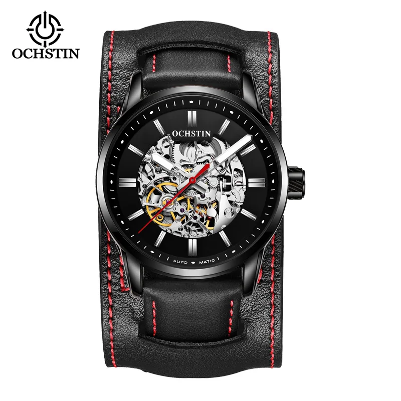 ochstin-cross-border-new-automatic-mechanical-watch-real-cowhide-wristband-men's-watch