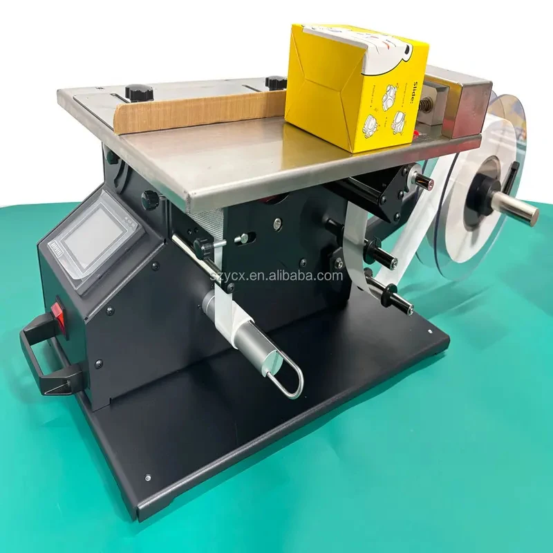 Automatic Transparent Round Label Sealing Labeling Hine