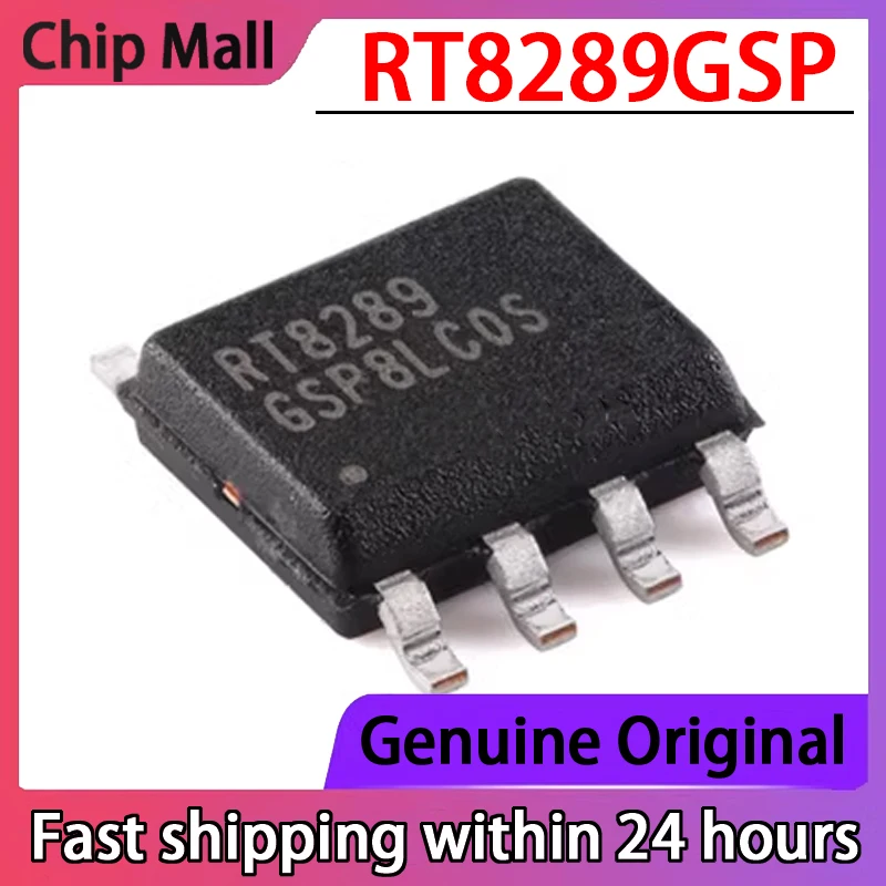 5PCS RT8289GSP RT8289 SOP-8 5A 32V 500kHz Chip convertidor reductor de voltaje