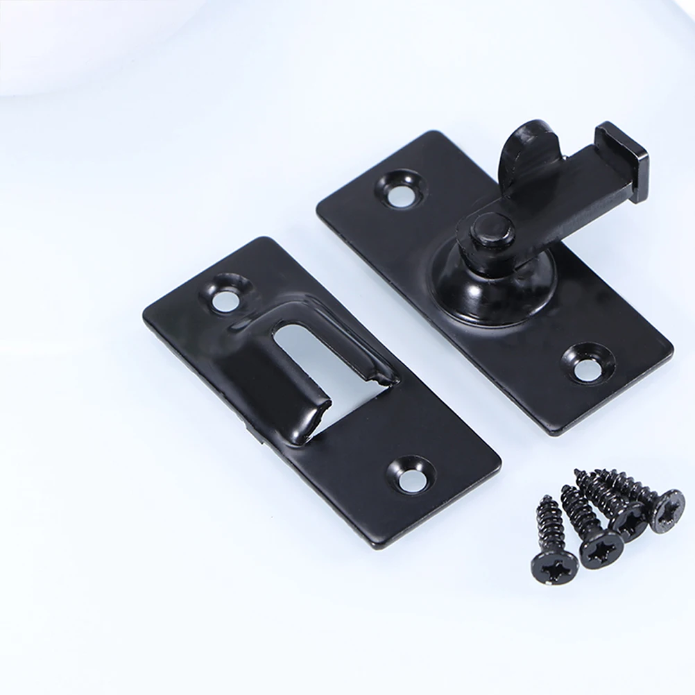 

2 Pcs Stainless Steel Pin Safety Door Lock Security Barrel Bolt 90 Degree Latch