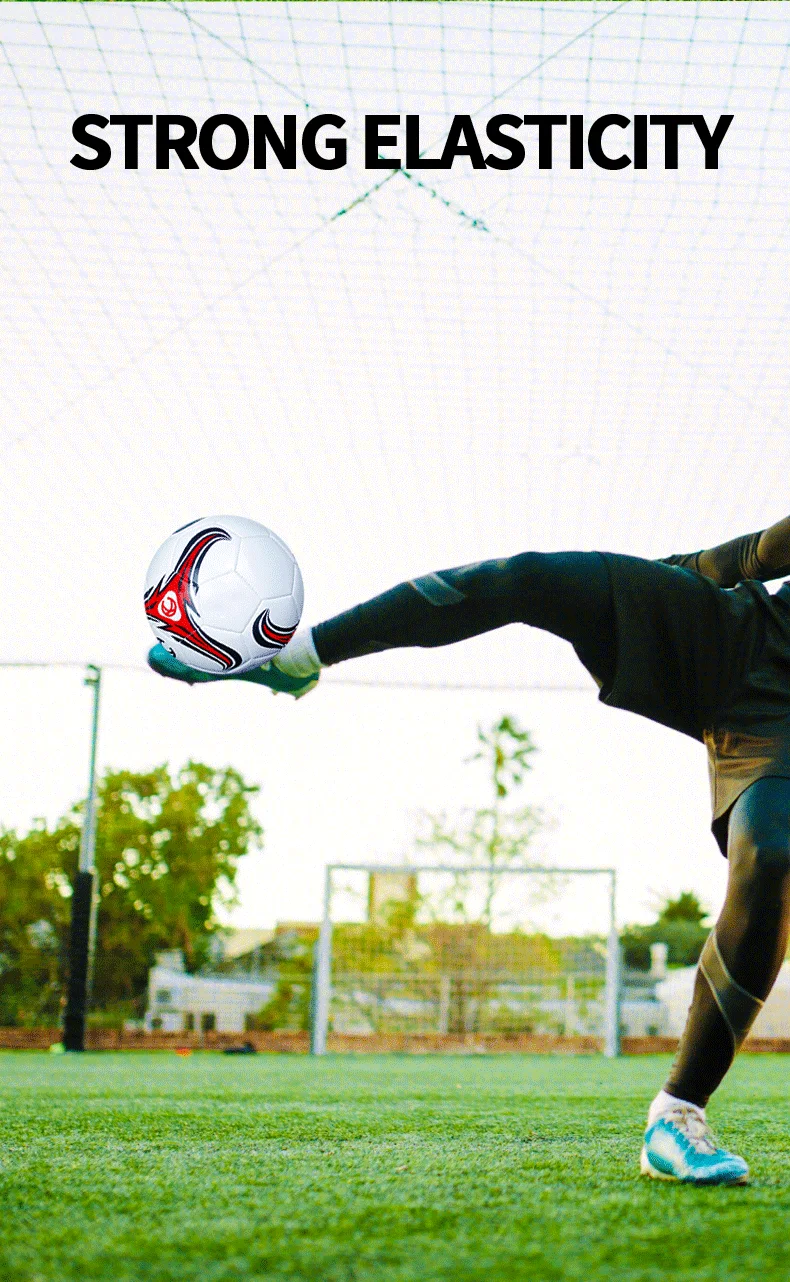 1 Stück Fußball, verschleißfester weicher Fußball für Erwachsene, Trainingswettbewerb, Größe 4,5 – Detail 2