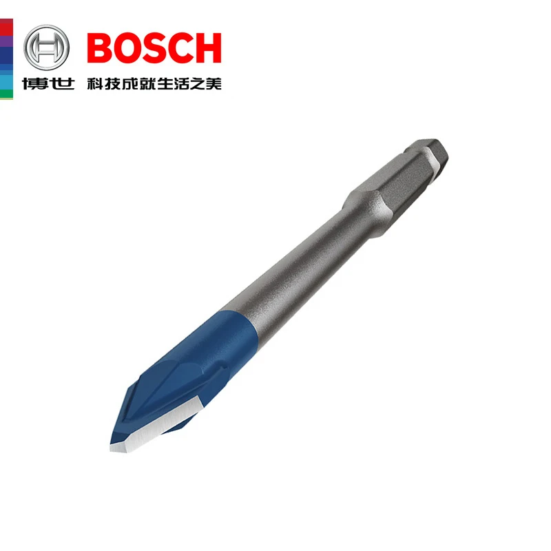 Forets en céramique dure BOSCH Hex-9 EXPERT Small Blue Arrow pour le perçage de marbre, de carrelage vitrifié et de sols – Accessoires pour outils électriques