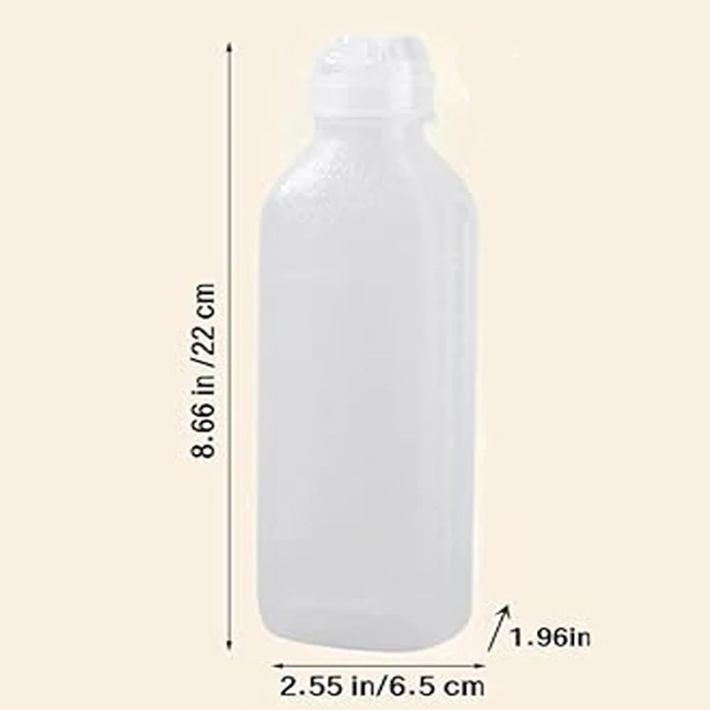 500ML Squeeze Seasoning Bottles Screaming Oil Control Bottle High Temperature Oil Resistance Soy Multifunction Sauce Oil Bottle