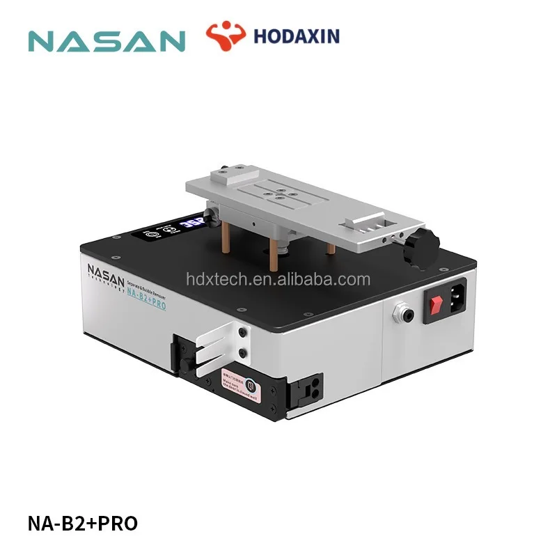 NASAN B2+ Pro 2in1 Bubble Remover LCD Separator Machine No Need Air Compressor Vacuum Pump for Phone Curved Flat Screen Repair