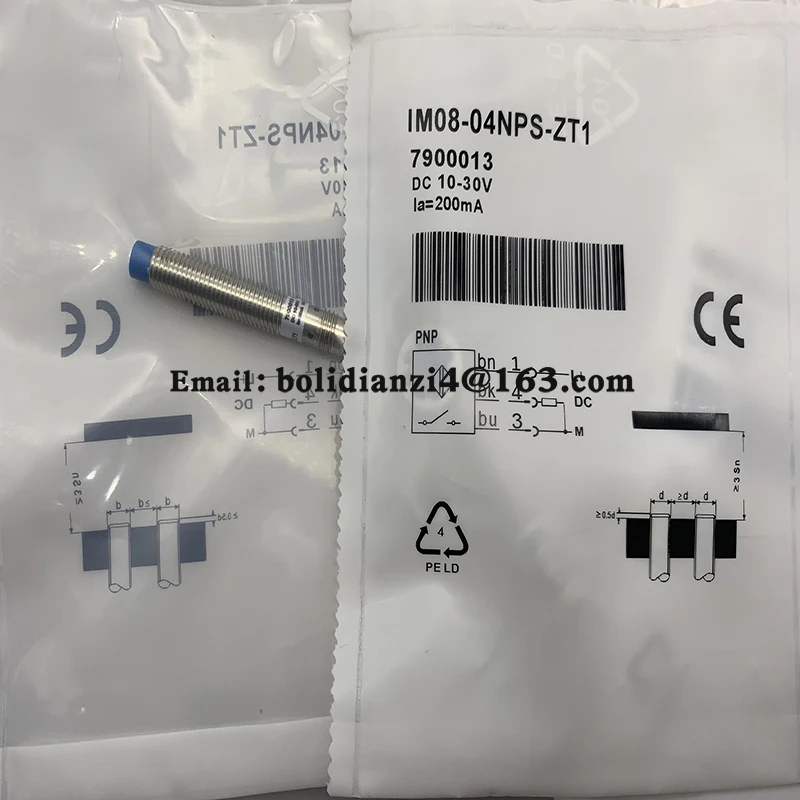 Sensor original IM08-1B5PO-ZT1 IM08-1B5NO-ZT1 IM08-04NNS-ZTK IM08-04NPS-ZTK Produtos existentes