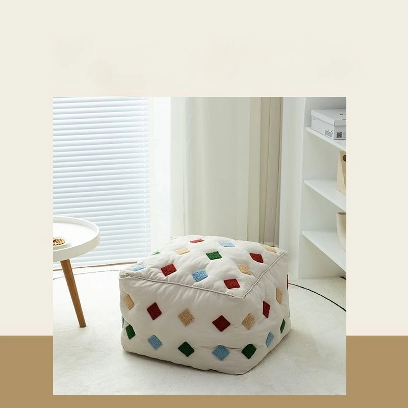Tatami Floor Pouf - Soft Cushion for Bay Window, Floor Seating & Living Room Coffee Table - Lazy Sofa Stool for Home Use