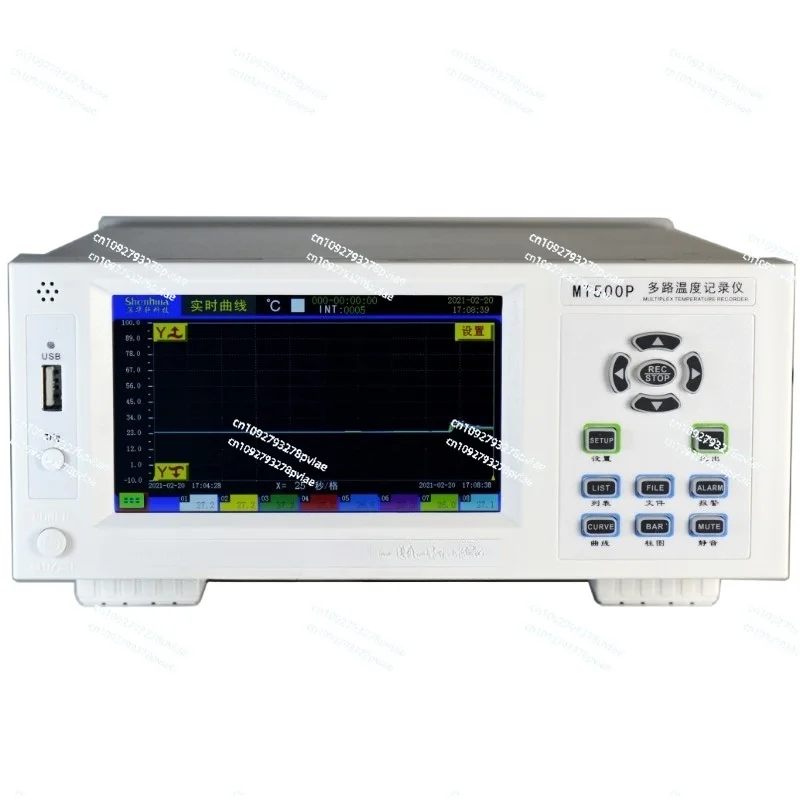 Channel Temperature Curve Recorder Multi-channel Patrol Detection Multi-point Thermocouple Temperature Rise Test Acquisition