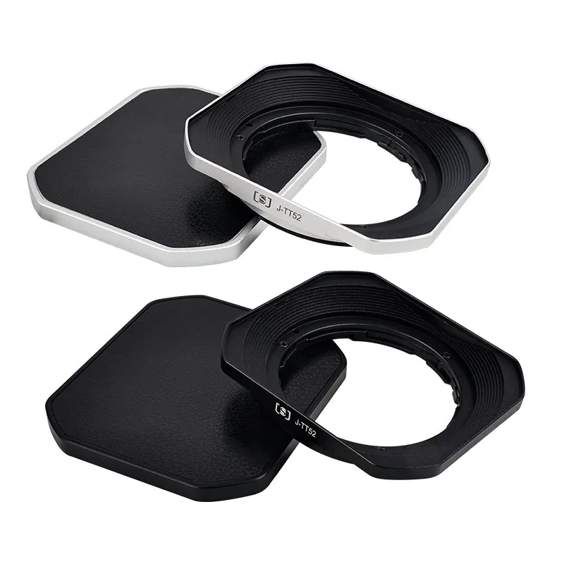 

Металлический квадратный солнцезащитный козырек подходит для линз Weizhuoshi AF 56mmf1.7/20mmf2.8/25mmF1.7 крепление 35 мм f1.7/40mm f2.5 солнцезащитный козырек для линз в стиле ретро