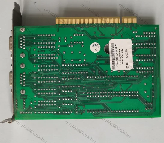 PC COM PCI 2 PORT RS-232/422/485 Data Acquisition Card Test OK