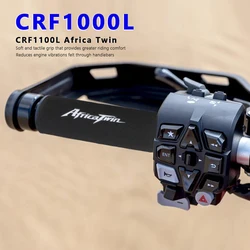 Motocicleta Shockproof Sponge Handle Bar Grip, Honda África Twin, 1100, CRF1000L, CRF1100L, Acessórios Esportivos de Aventura