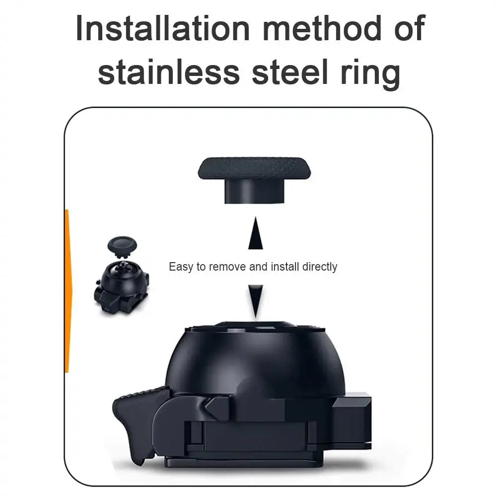 For DSE Handle Rocker Protection Steel Handle Rocker Anti-wear Smooth For PS5 Controller Modification K Y1S0