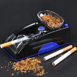 EU Plug Mini Easy Electric Automatic Cigarette Injector Rolling Machine Roller Cigarette Accessories