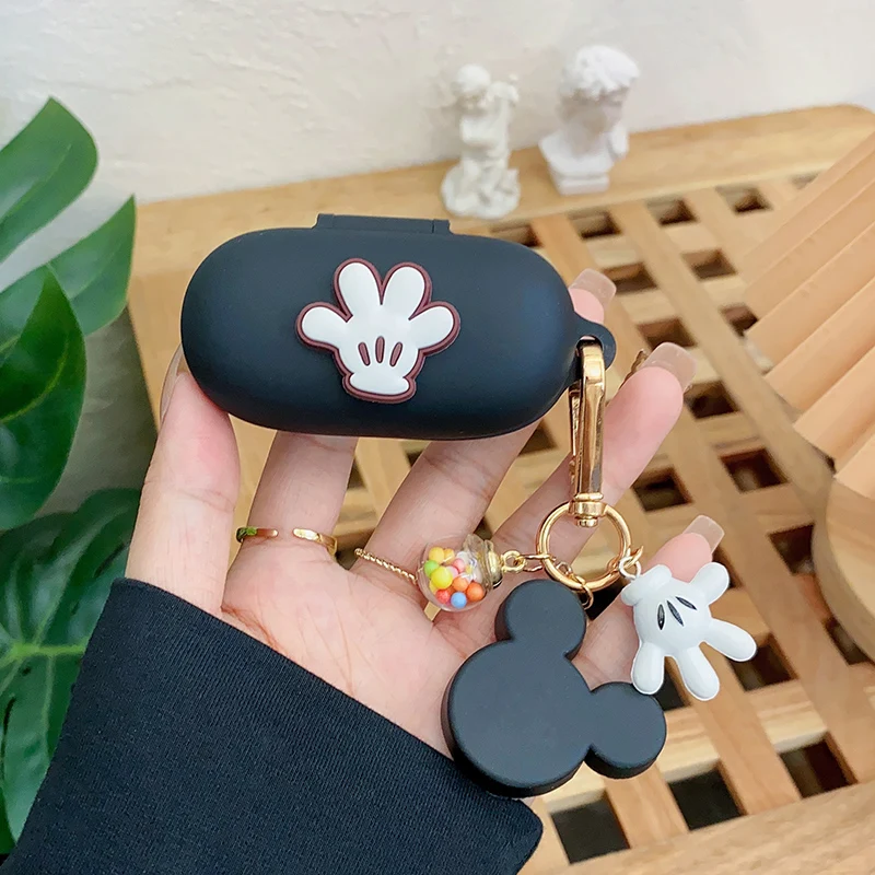 การ์ตูน Disney หูฟังสำหรับ Huawei FreeBuds SE ซิลิโคนหูฟังไร้สายชาร์จกล่องป้องกันพวงกุญแจ