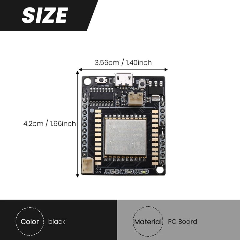 VC-02-Kit-AI-Intelligent-Offline-Voix-Module-Développement-Board-Avec-Serial-Debugging-Support