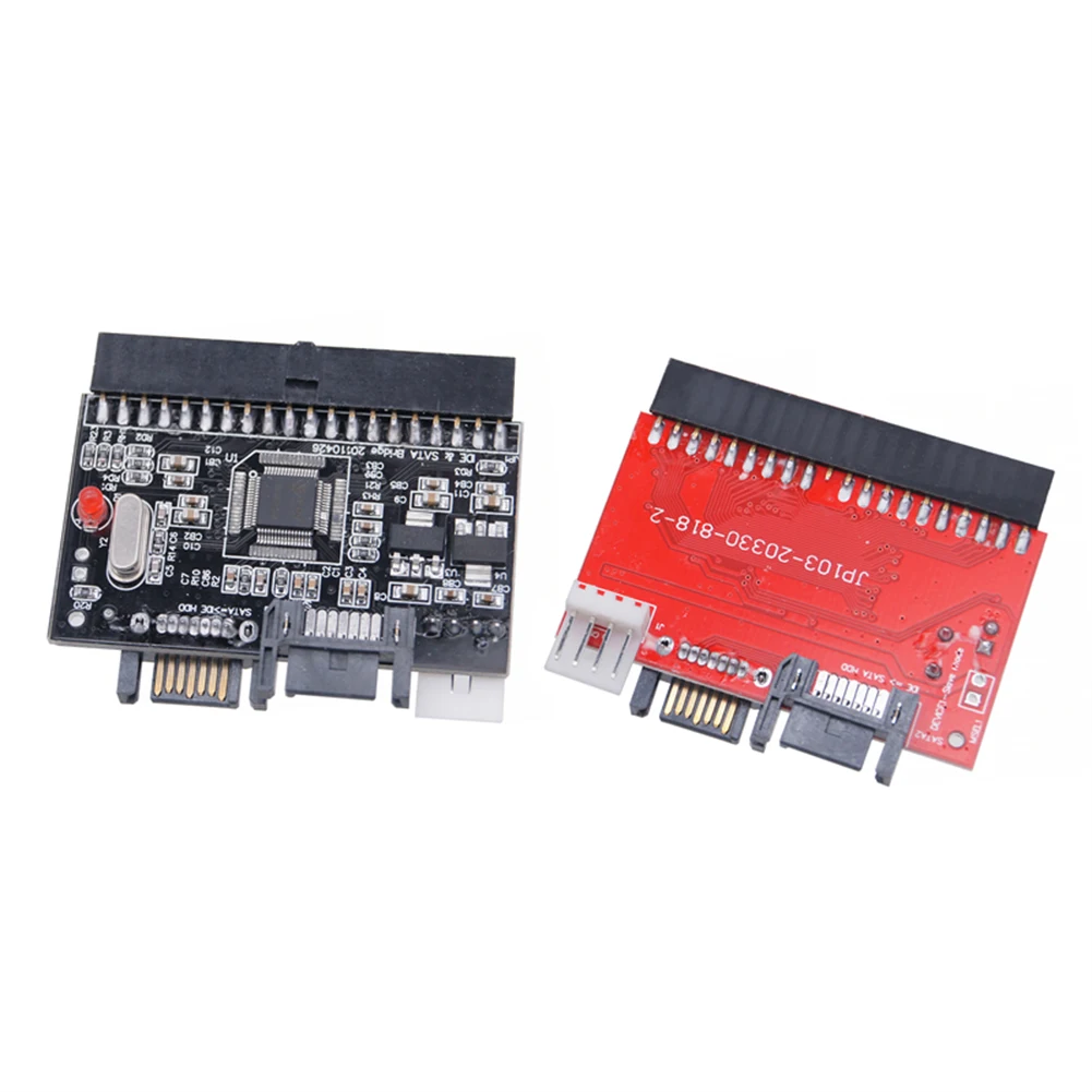 

SATA To IDE HDD Converter Two-way IDE To SATA Hard Disk Converter Card JM20330 Serial To Parallel with 7-pin SATA Data Cable
