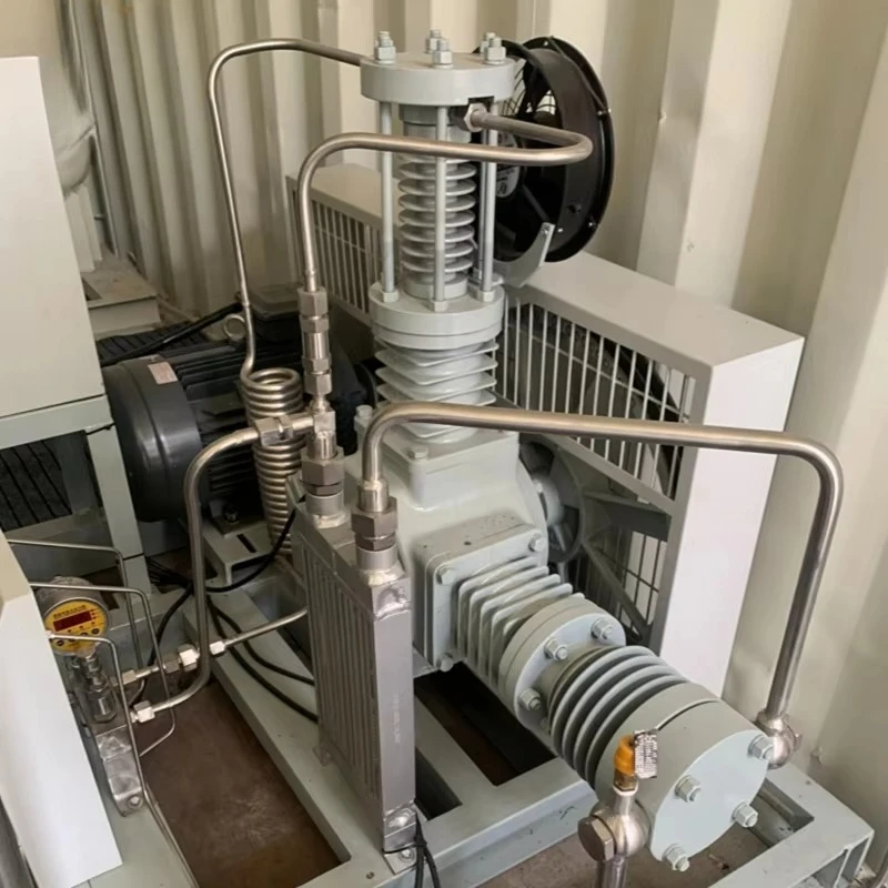 

AZBEL Good Price factory Piston booster Supplier China Gas booster nitrogen compressor oxygen compressor
