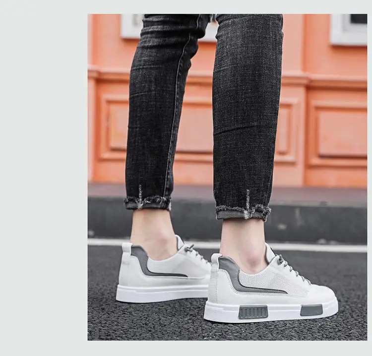 Breathable Mesh Sneakers Summer Men Comfort Flat Shoes Luxury Males Lightweight Loafers Non-Slip Mens Tennis Shoes