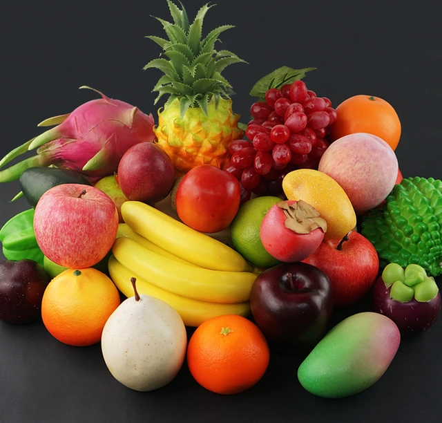 Apple Orange Fruit Simulation Fruit Mango Photo Props Supplies Apple Fruit Bananas Artificial Fruits Aliexpress