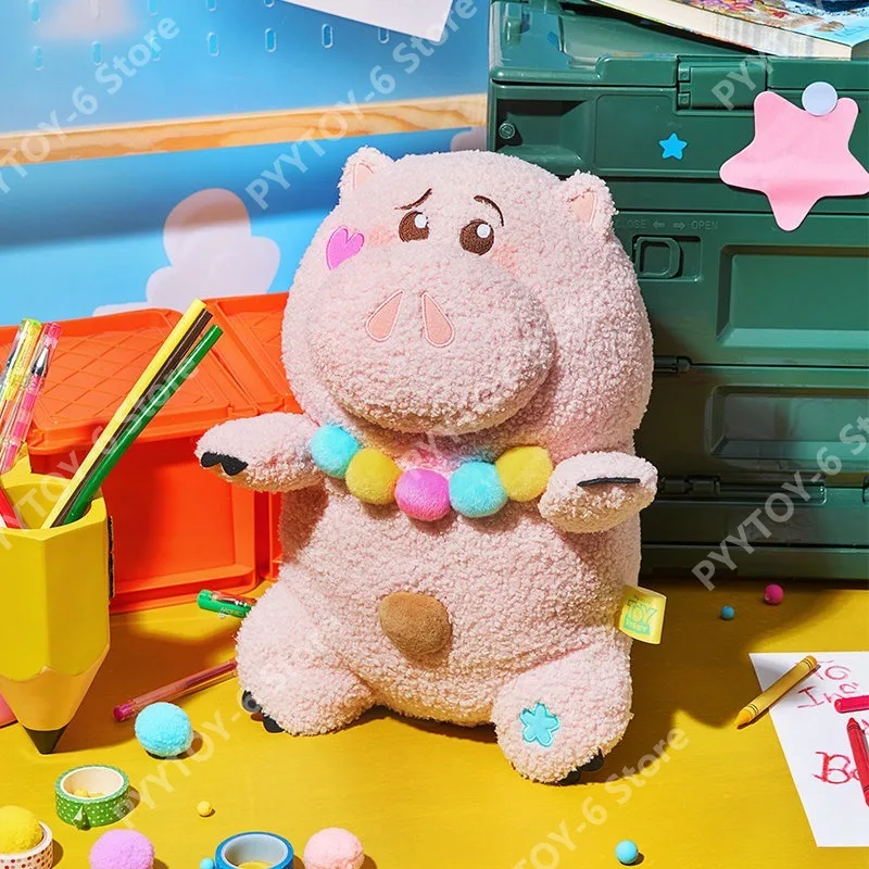 

Official Disney Genuine Ham Plush Doll Stuffed Toy Animal Soft Doll Toy Room Decoration Ornament Valentine's Day Birthday Gift