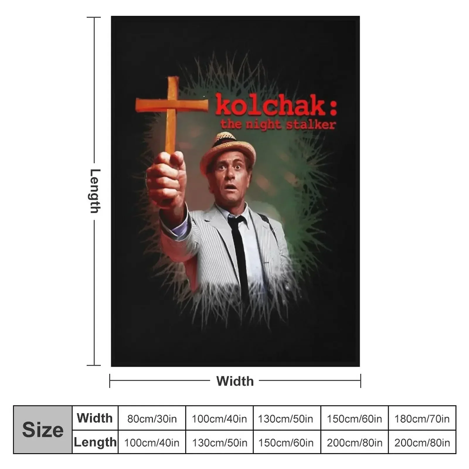 Carl Kolchak - The Night Stalker Throw Blanket Decorative Throw Bed Fashionable funny gift Blankets