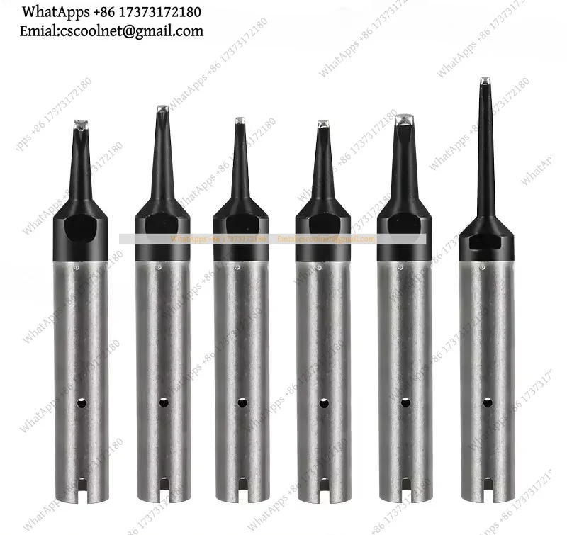 JS01 Extended Automatic Soldering Machine Iron Tip 911G-24DV1-02 for Dragging Solder Joints Narrow Spaces 1PC Tool