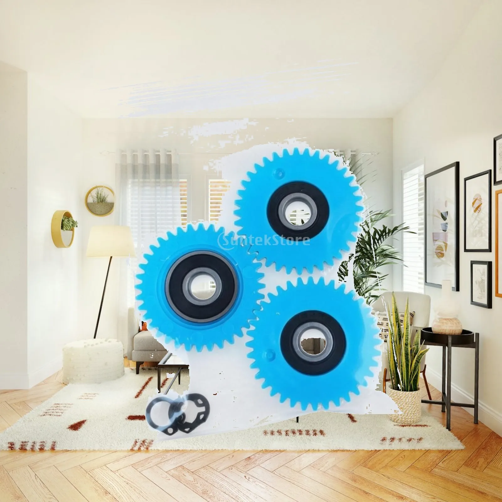 Electric Bicycle Clutch Gear 36T Motor Drive Part for 1000W Ebike Kit Central Bearing Design