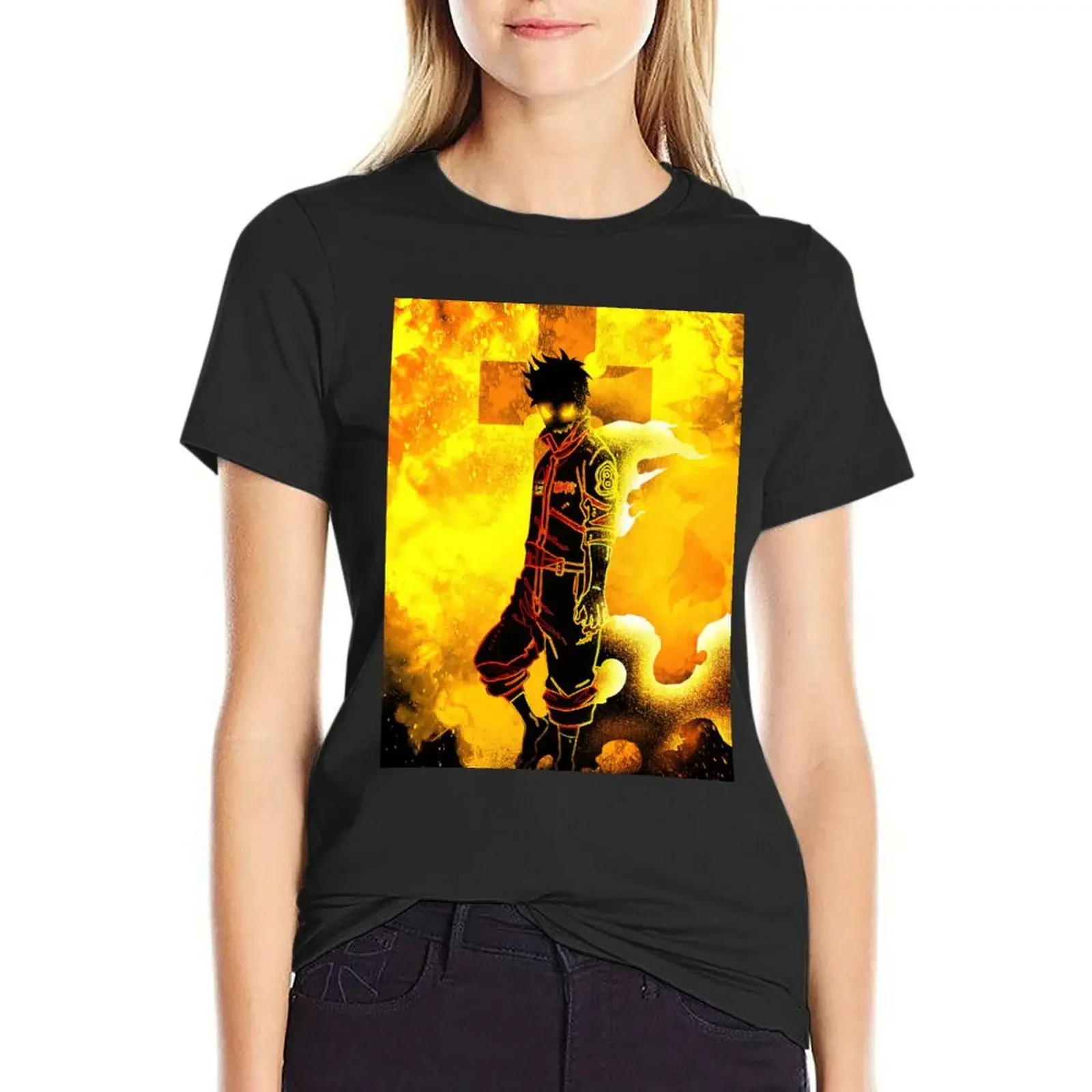 

Soul of the Devil T-Shirt animal print shirt for girls tops graphics Women tops