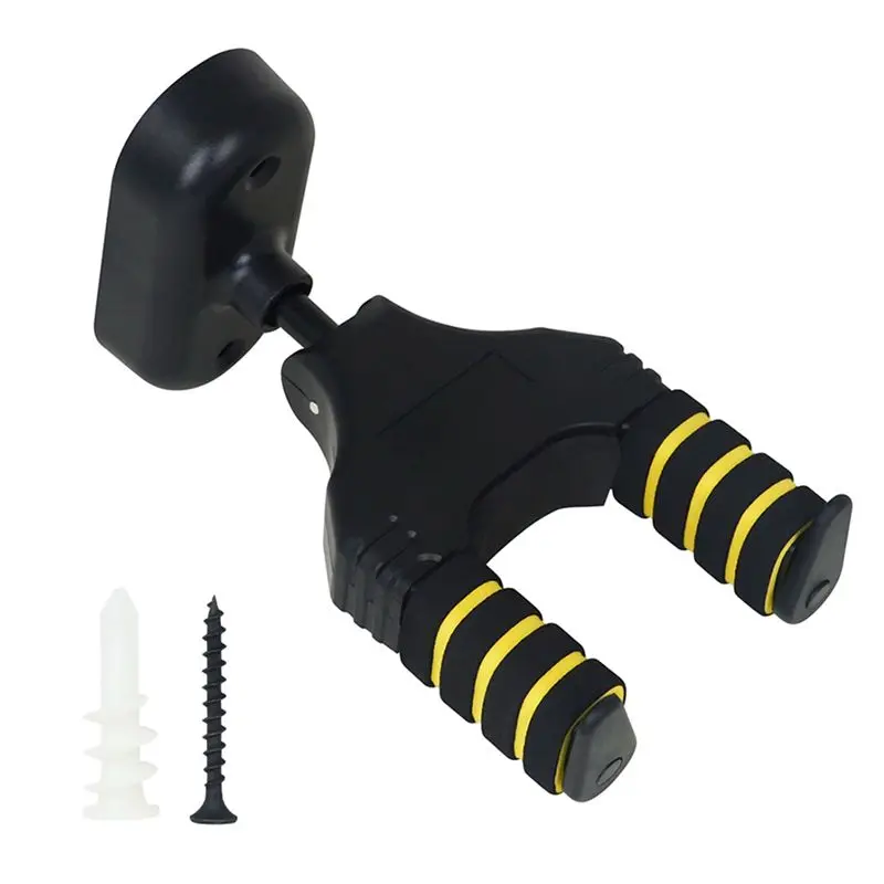 A99I-Self-Locking Musical Instrument Hook Automatic Lock Guitar Hanger Durable In Use