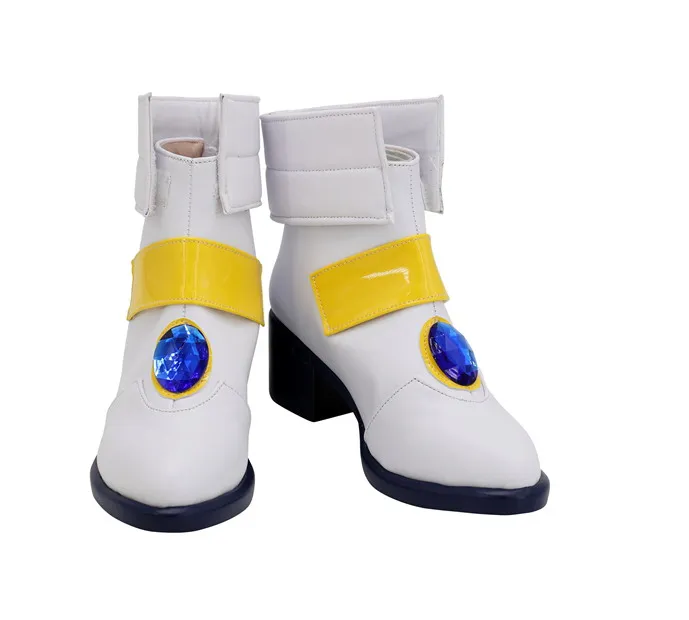 Magical Girl Lyrical Nanoha Nanoha Takamachi Scarpe Cosplay Stivali Anime Halloween Stivali in pelle PU