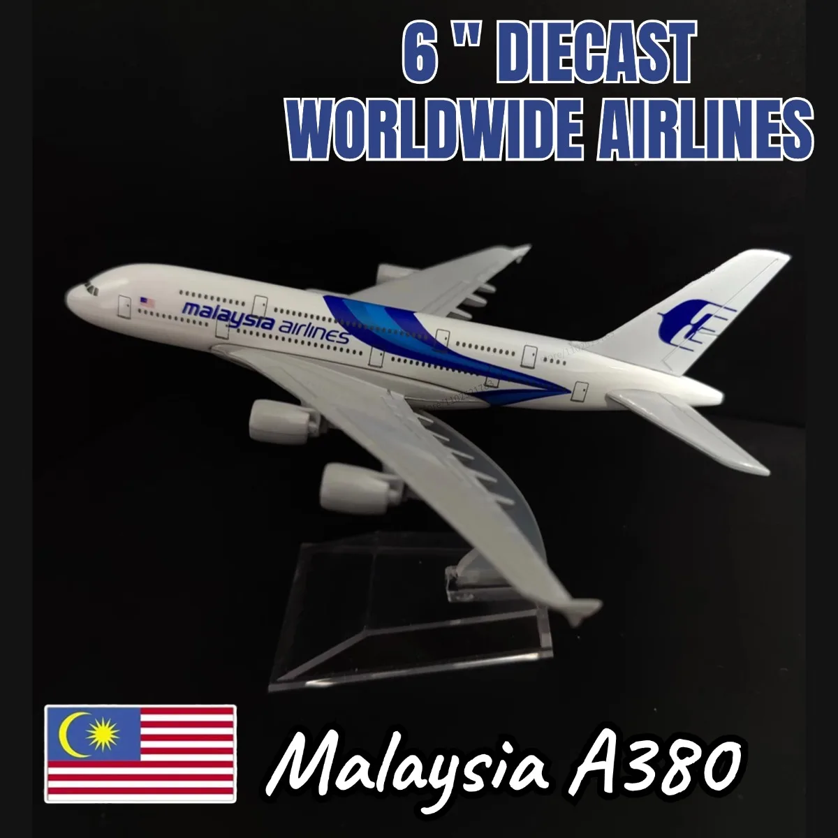 

Metal Diecast Aircraft Model 6 Inches Scale Airbus Boeing 320 380 737 747 787 Replica Aviation Miniature Art Kid Fidget Boy Toy
