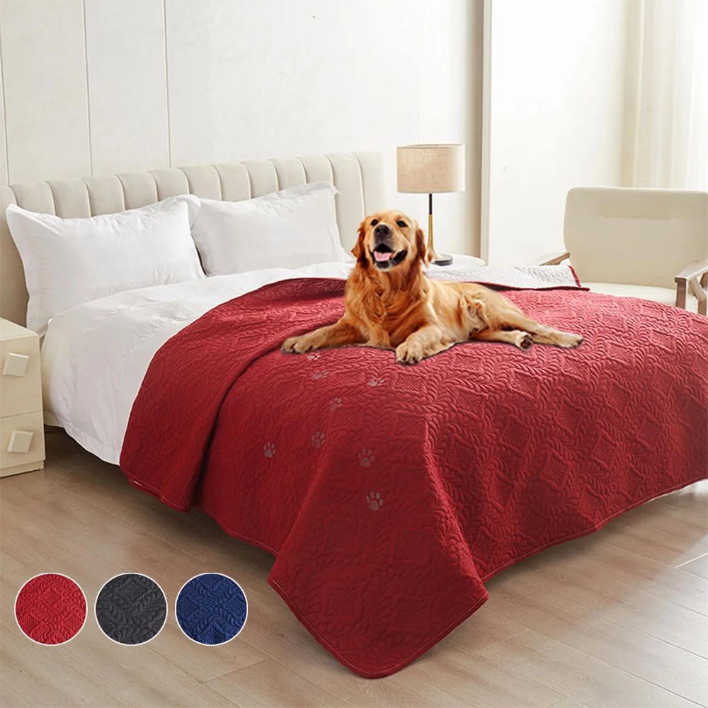 1pc Waterproof Pet Bed Cover, Bed and Sofa Protection Mat, Suitable for Dogs and Cats, Protector for Mattress or Furniture