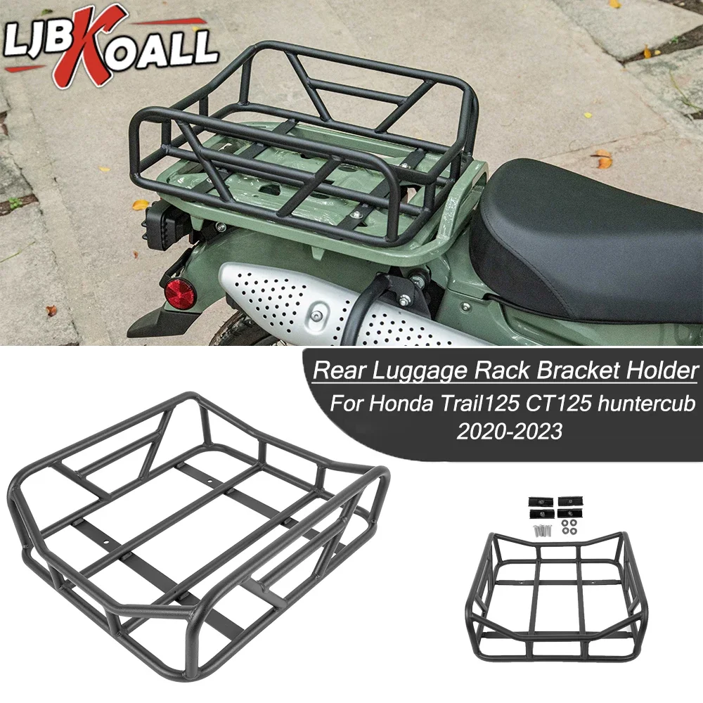 

Trail125 CT 125 Rear Luggage Rack Cargo Carrier Support Holder For Honda Trail 125 CT125 Huntercub 125 2020-2024 2022 Hunter Cub