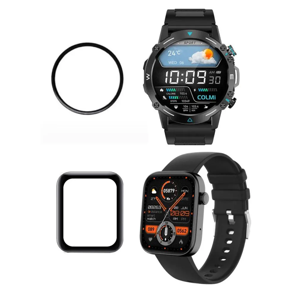 Защитная пленка с мягкими краями для Colmi P81/P71/i28 Ultra/I31/M42/P68/V68/C81/C63/C61/P28 Plus