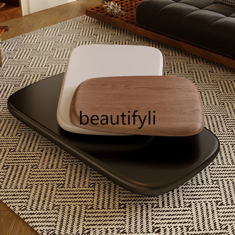 

Вращающийся овальный журнальный столик в стиле ретро, бытовой креативный подвесной старинный журнальный столик из гальки