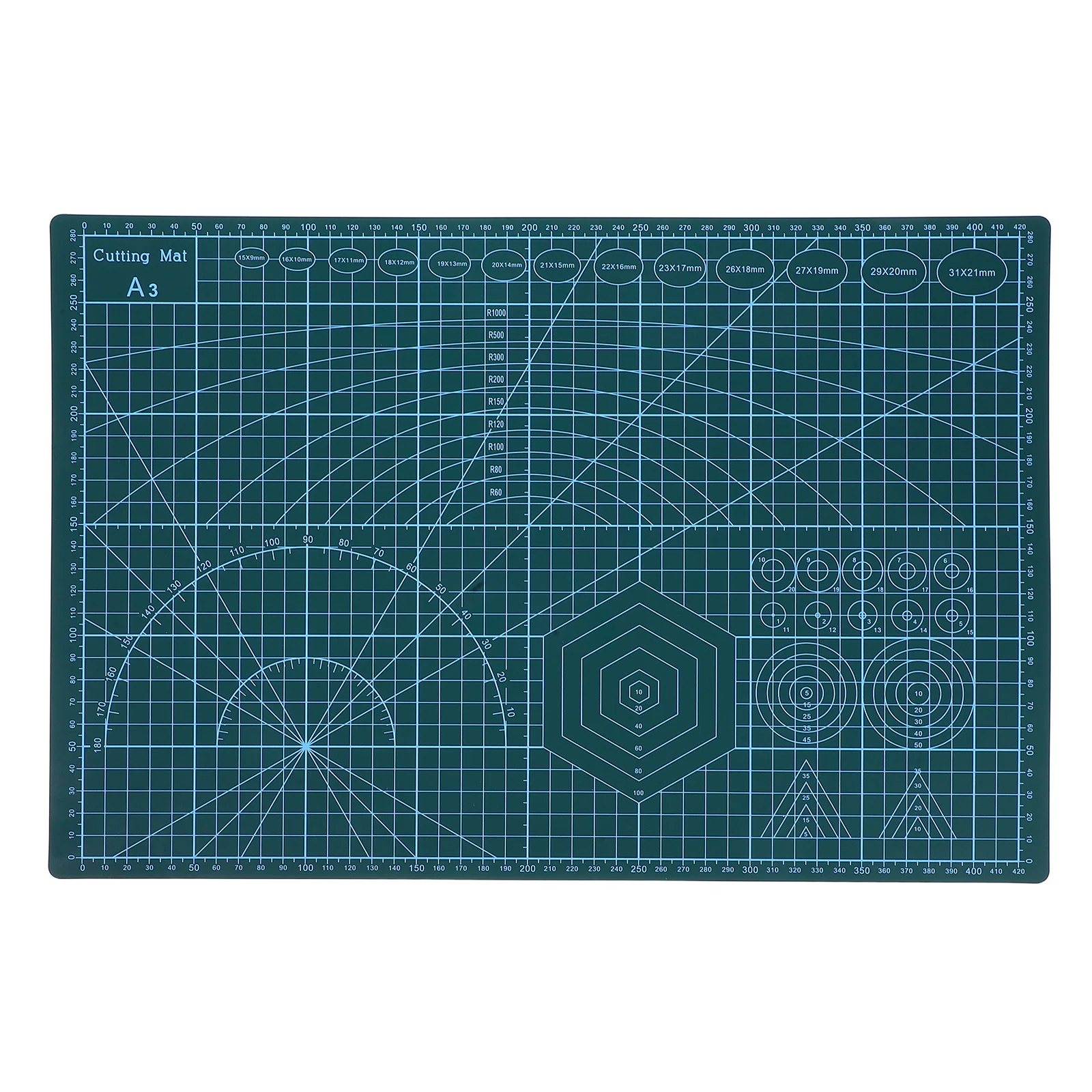 

Dual-Side Self-Healing Cutting Mat 45x30cm Durable PVC Craft Work Surface Non-Glare Grid Cutting Board Self Healing Mat