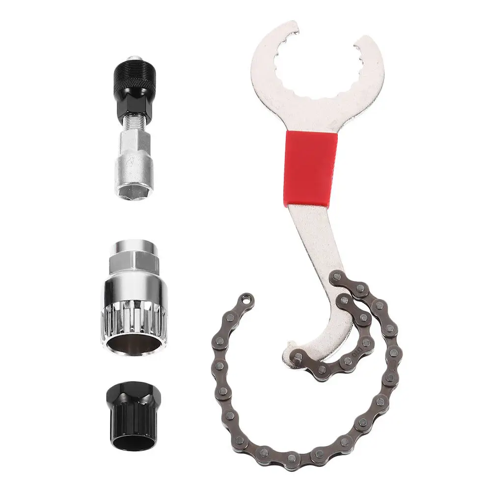 

4Pcs Heavy Duty Crank Puller Wrench Kit for Bicycle Crank Arm Removal Square Taper Cranks Safe Thread Protection Bike Mechanic