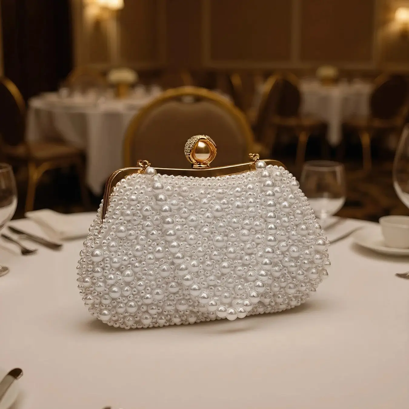 

Женские вечерние сумки с дизайном ракушки, маленький клатч с жемчужными бриллиантами и цепочкой, сумки на плечо, женская сумочка для свадебной вечеринки, па