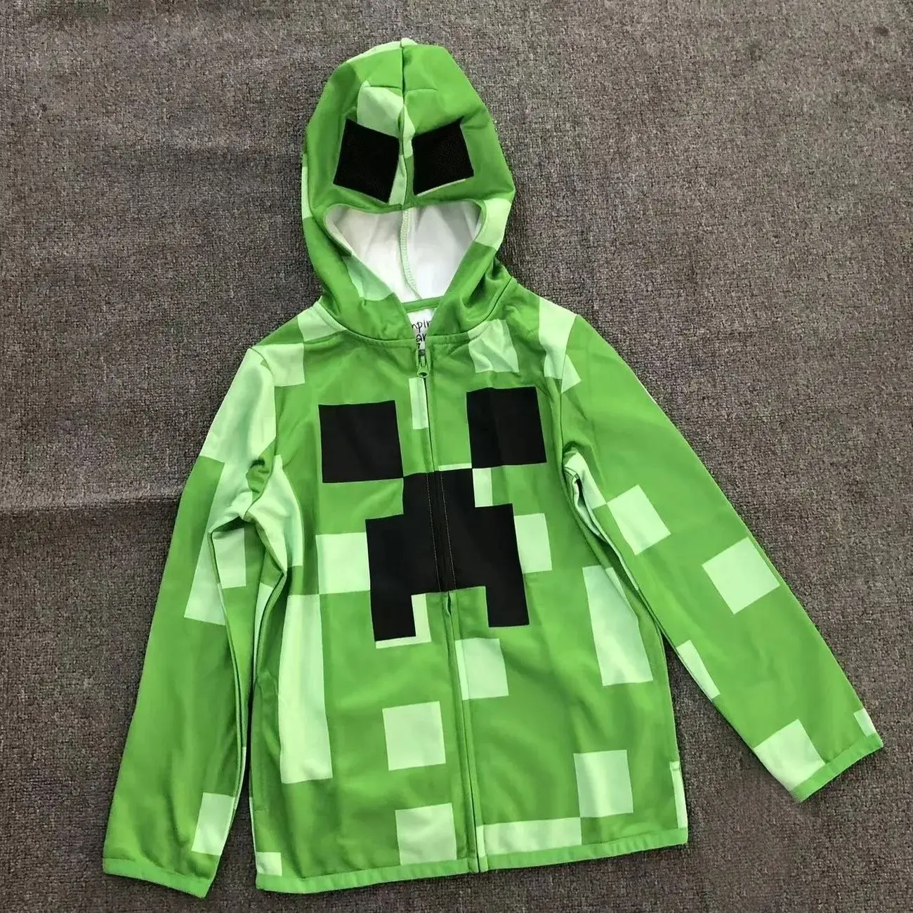 

2025 New Women's My World Printed Hoodie Jaet Cartoon Creeper Top Polyester Fiber Casual Streetwear Summer Sweatirt