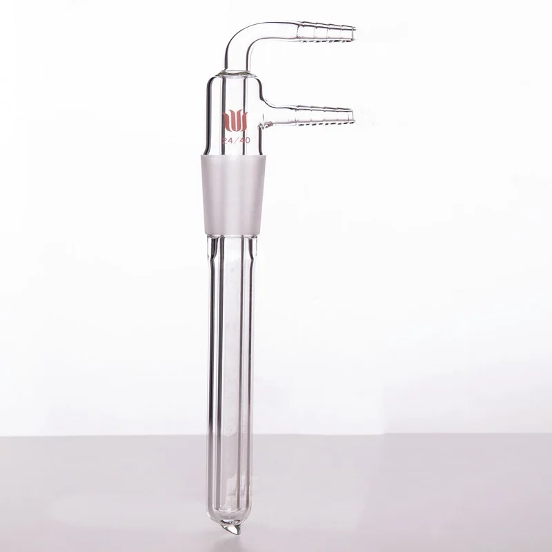 SYNTHWARE Cold finger condenser, 14/20 19/22 24/40, Effective length 100mm 150mm 200mm 220mm 250mm, Borosilicate glass, C11